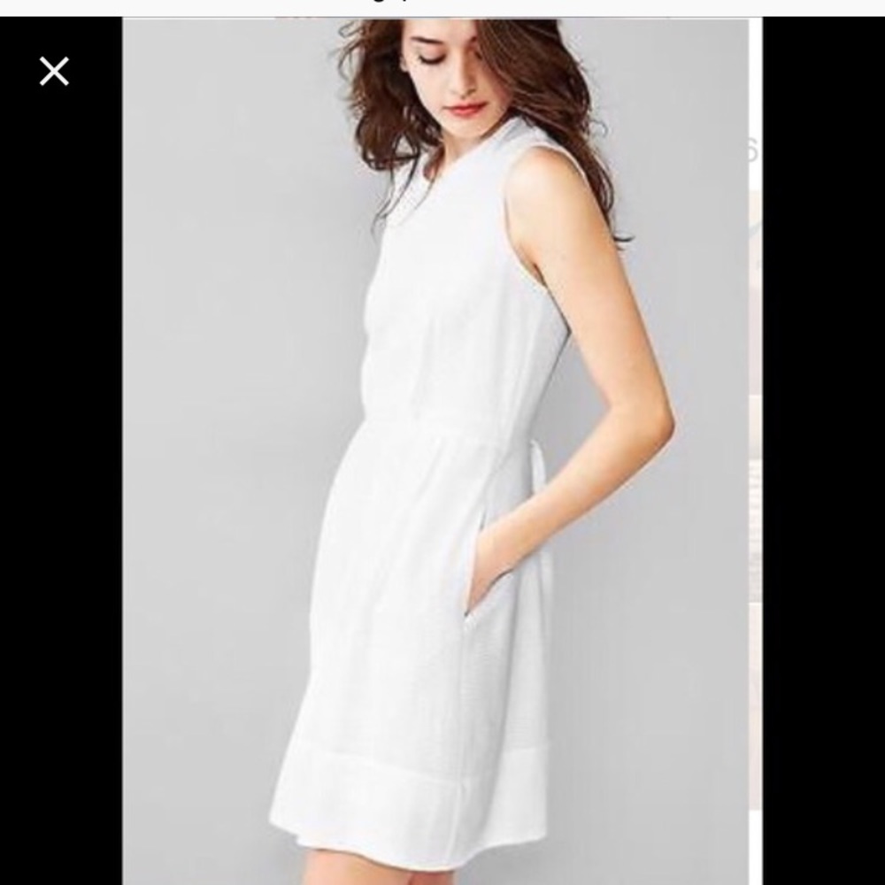 Gap linen dress with pockets